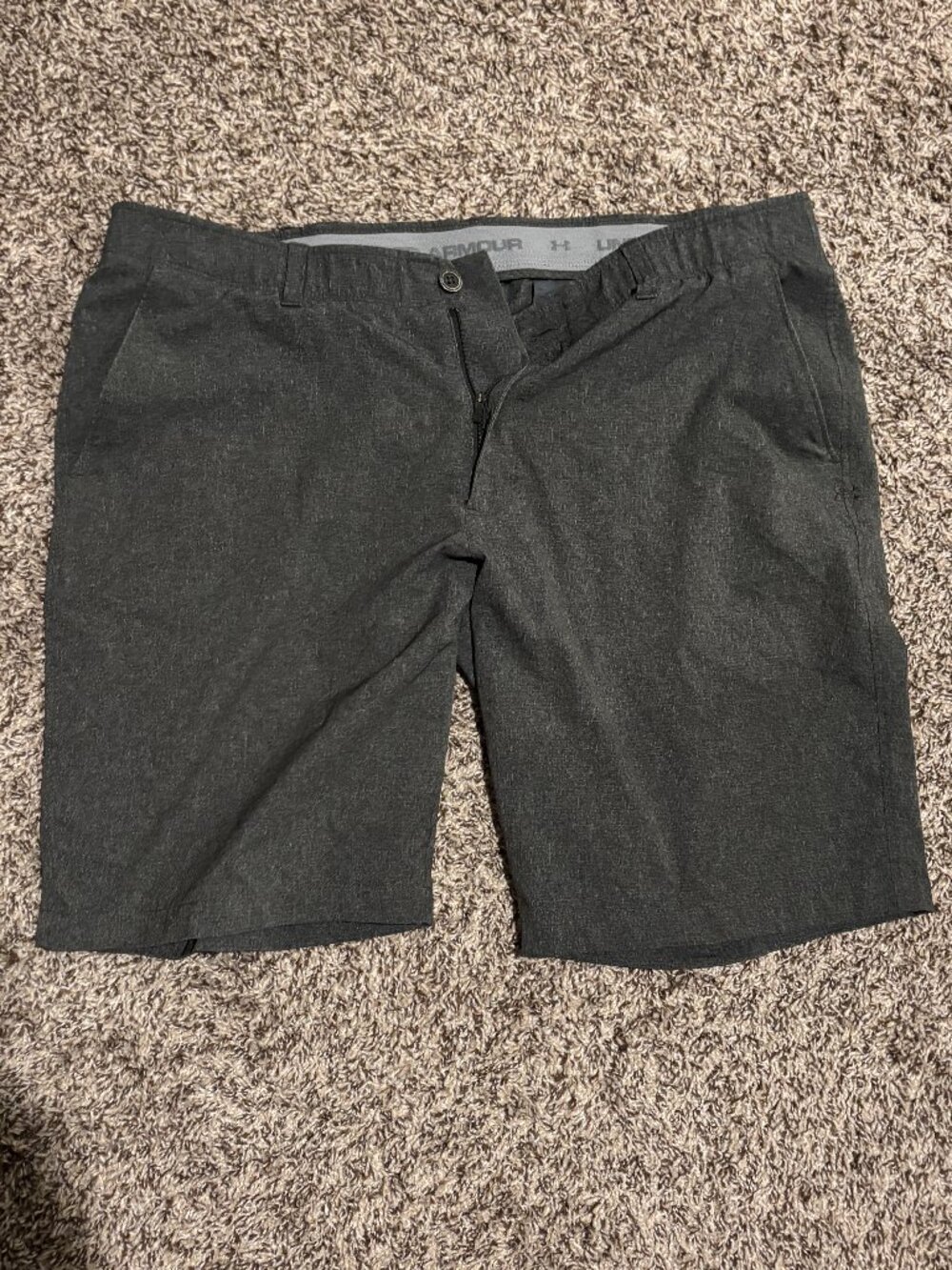 Men's Under Armour Heatgear golf shorts.